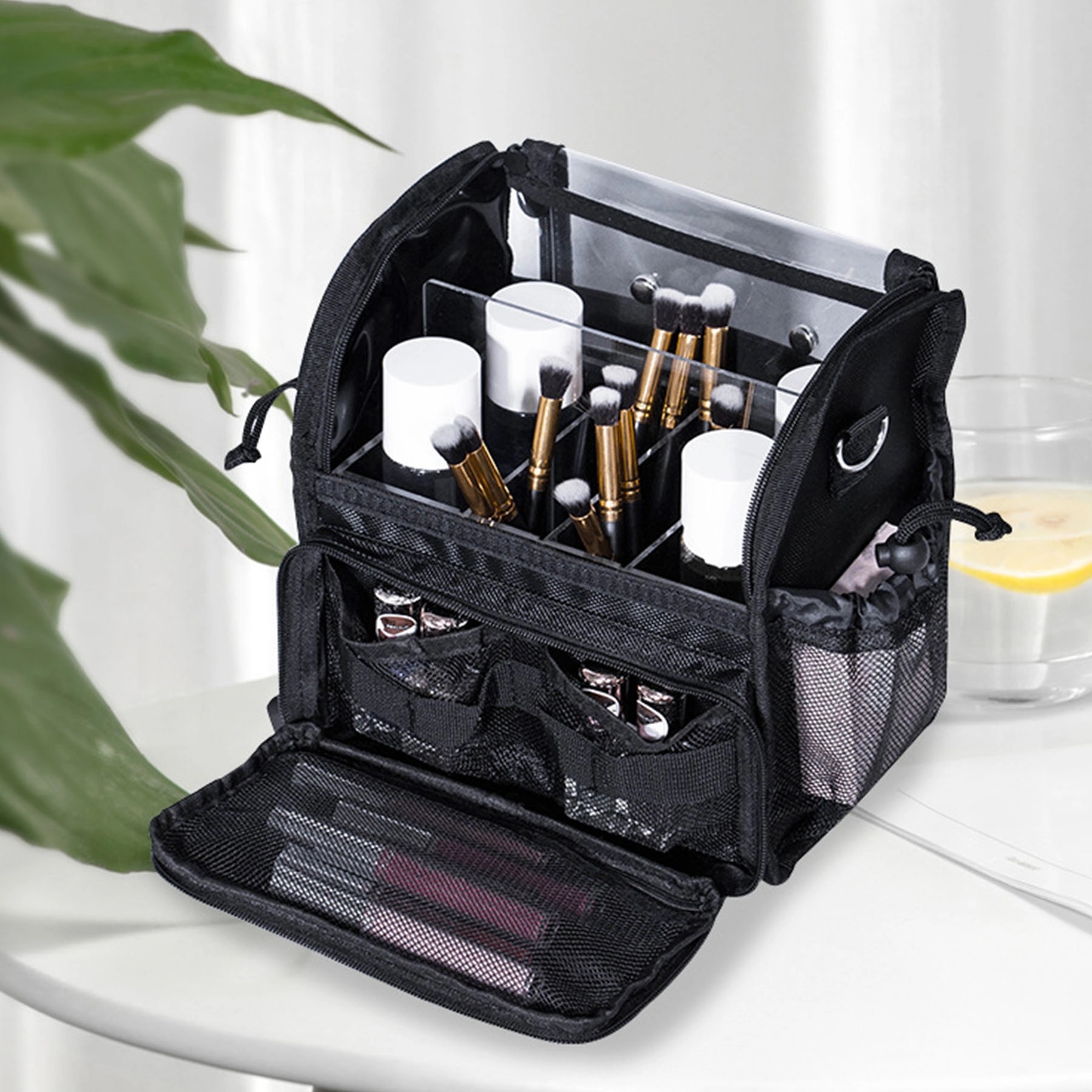 Travel Makeup Cosmetic Organizer Storage Bag Acrylic 3