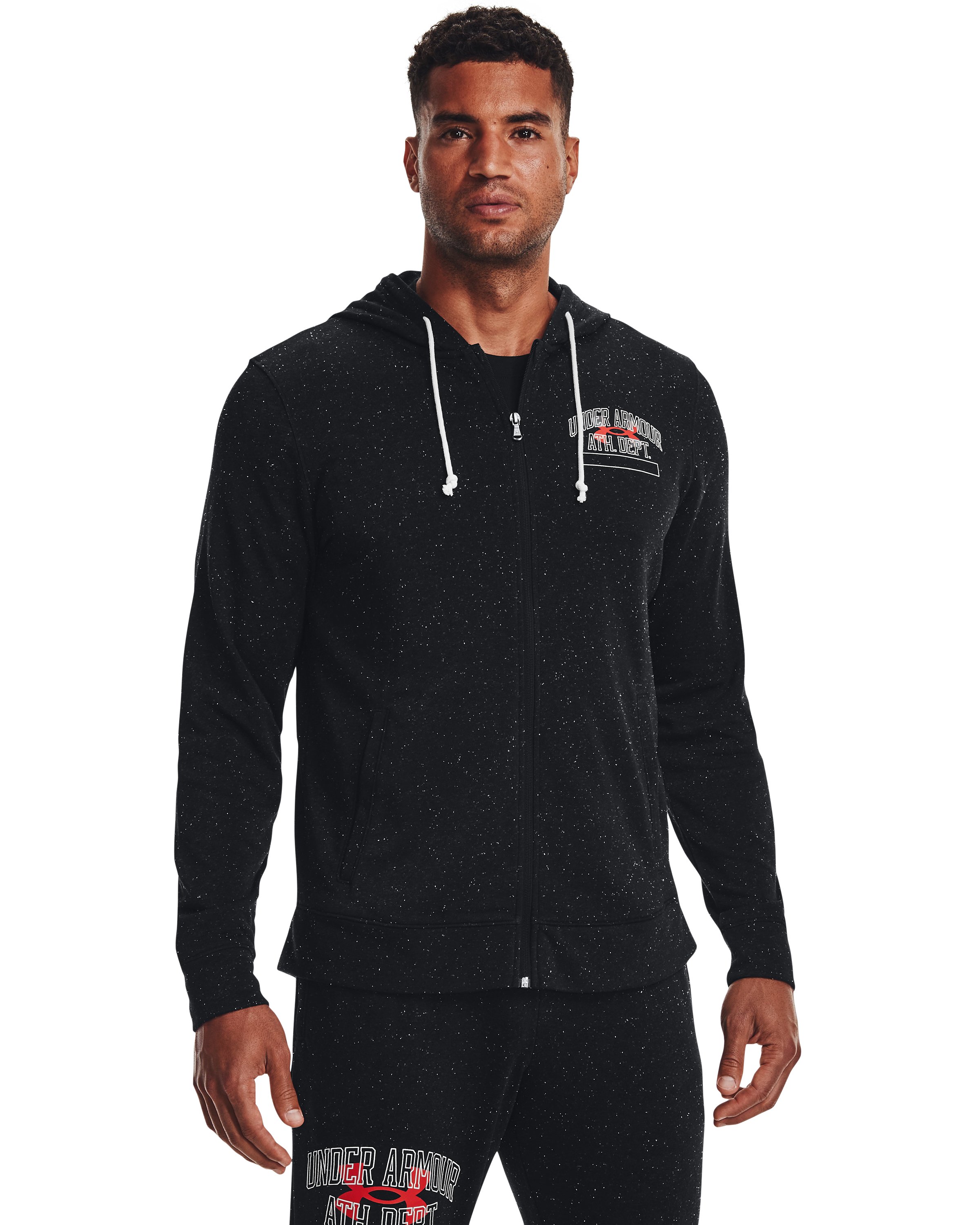 UA Rival Terry Athletic Department Men's Full-Zip Hoodie 2
