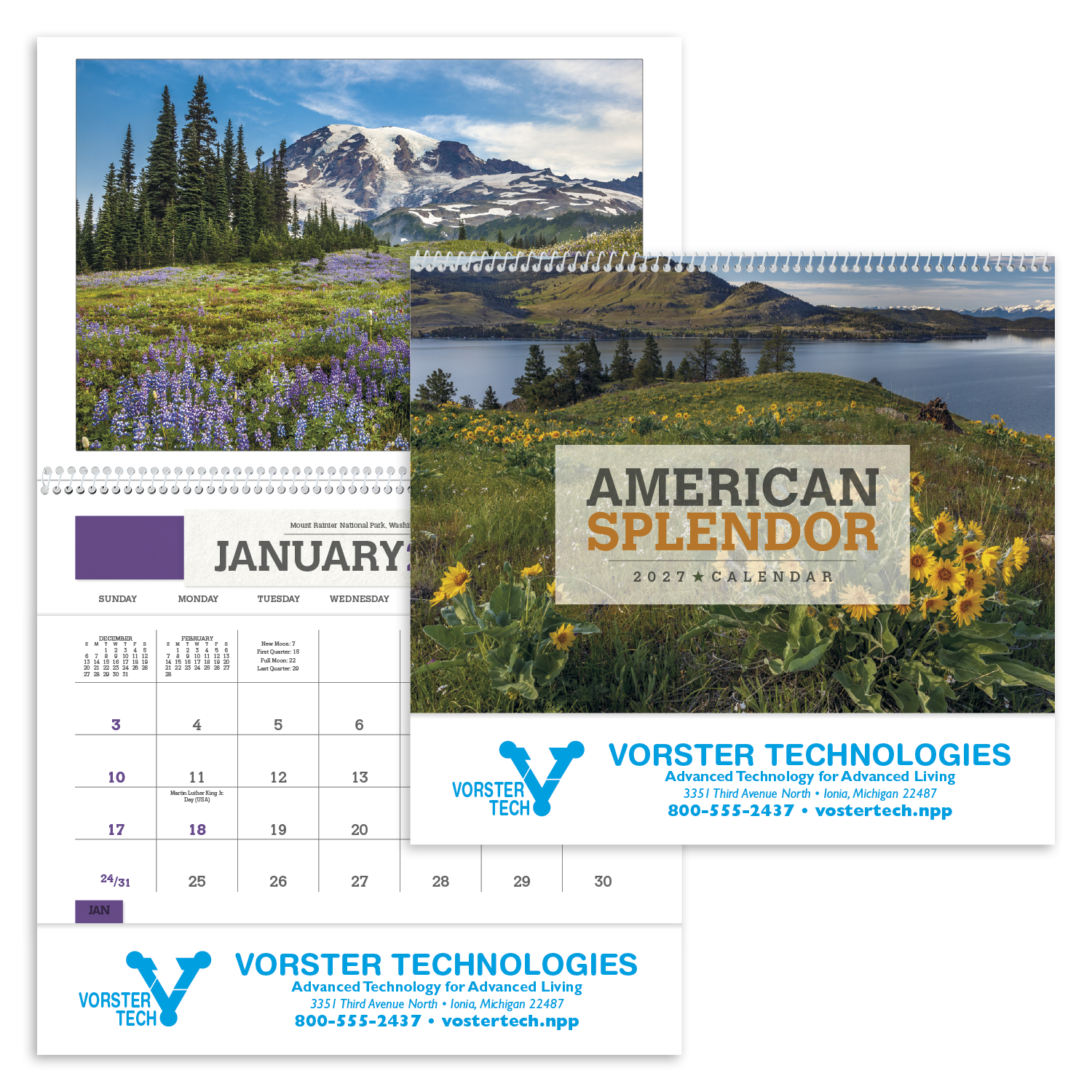 Triumph® Calendars American Splendor Pocket Calendar 47