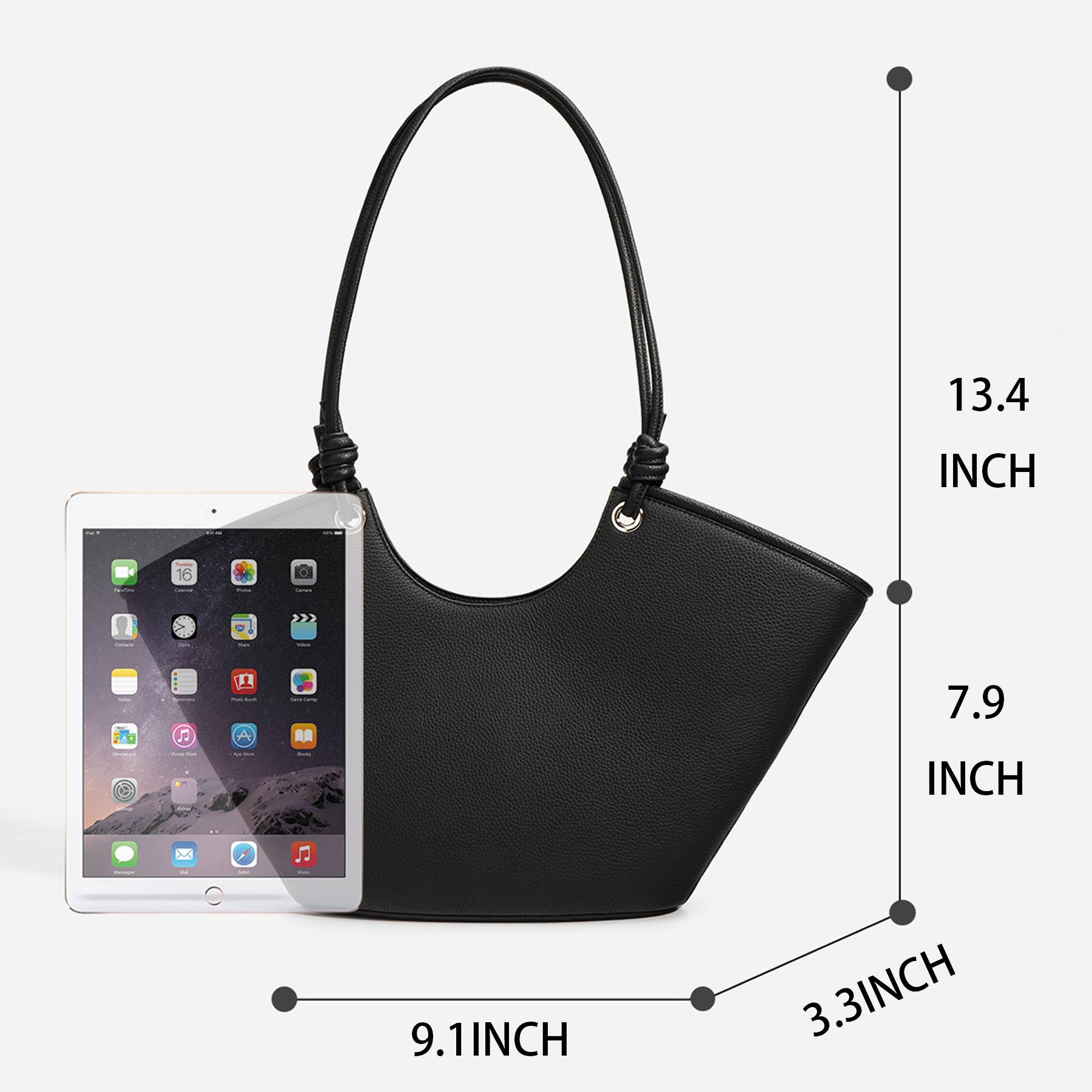 Genuine Leather premium basket tote bag for women 6