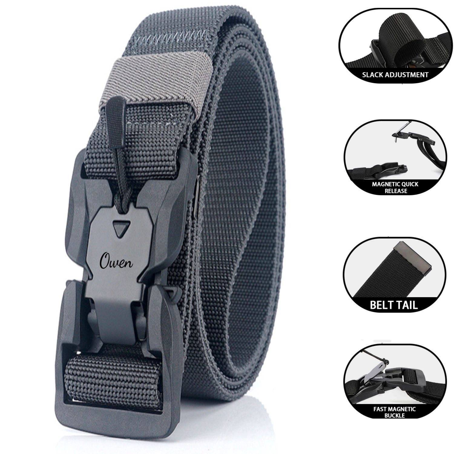 Tactical Military Nylon Web Belt 2
