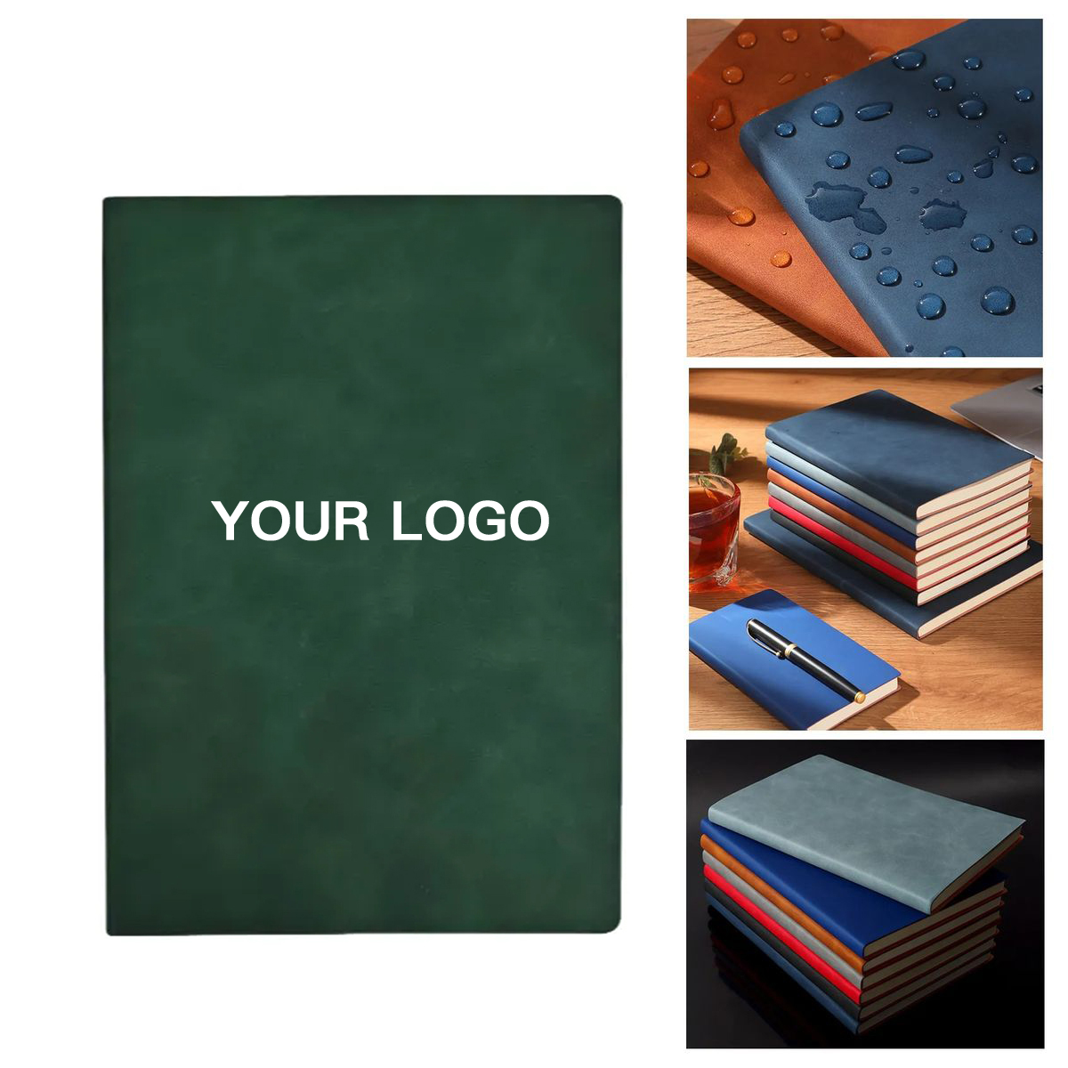 Classic PU Leather Journal with Paper Pages 3