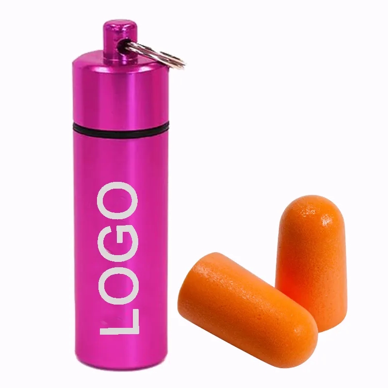 Foam Earplugs in Metal Container 7
