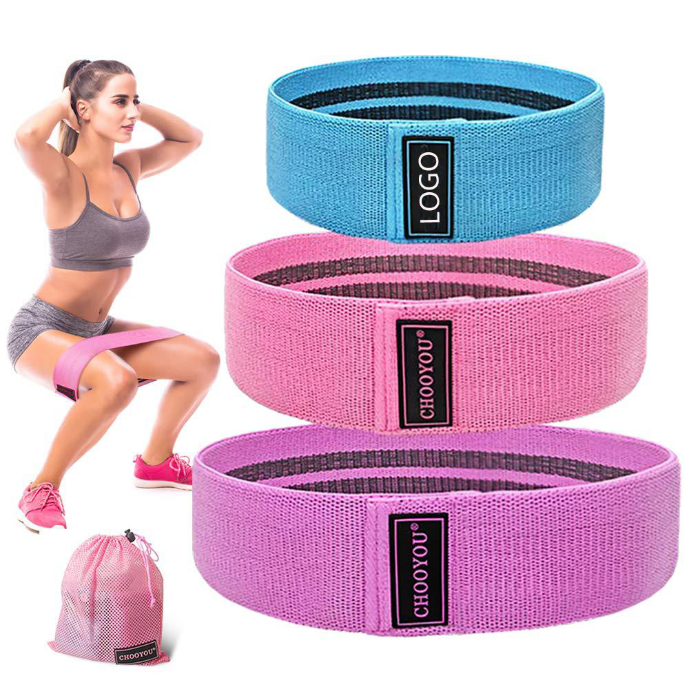 3pcs Set Yoga Hip Tension Resistance Exercise Bands 2