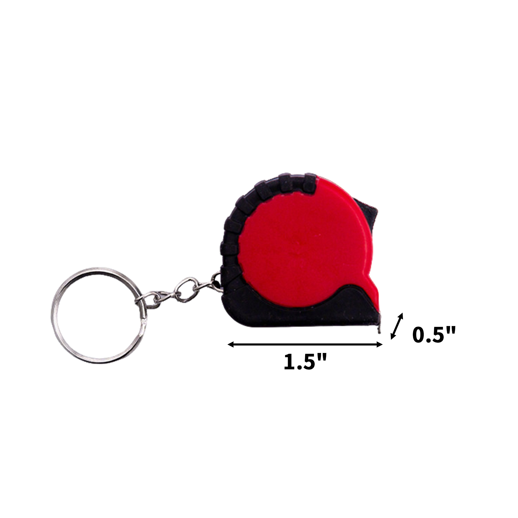 Mini Tape Measure Keychain 40" ABS Metal 11