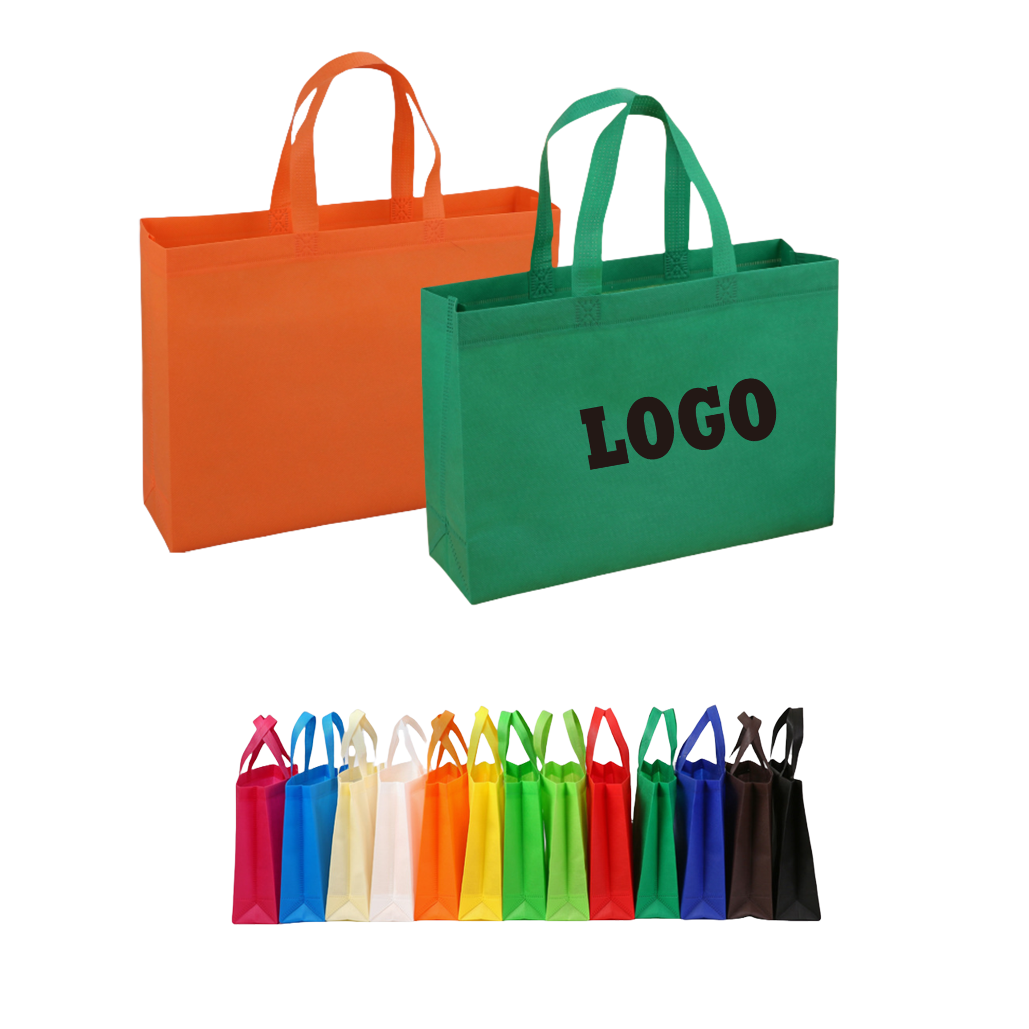 Reusable Non-Woven Shopping Bags with Handles MOQ50 1