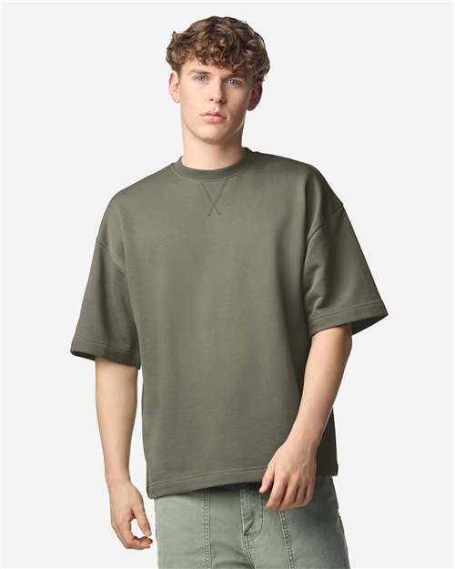 Unisex French Terry Oversized Boxy Top - FTEX00 3