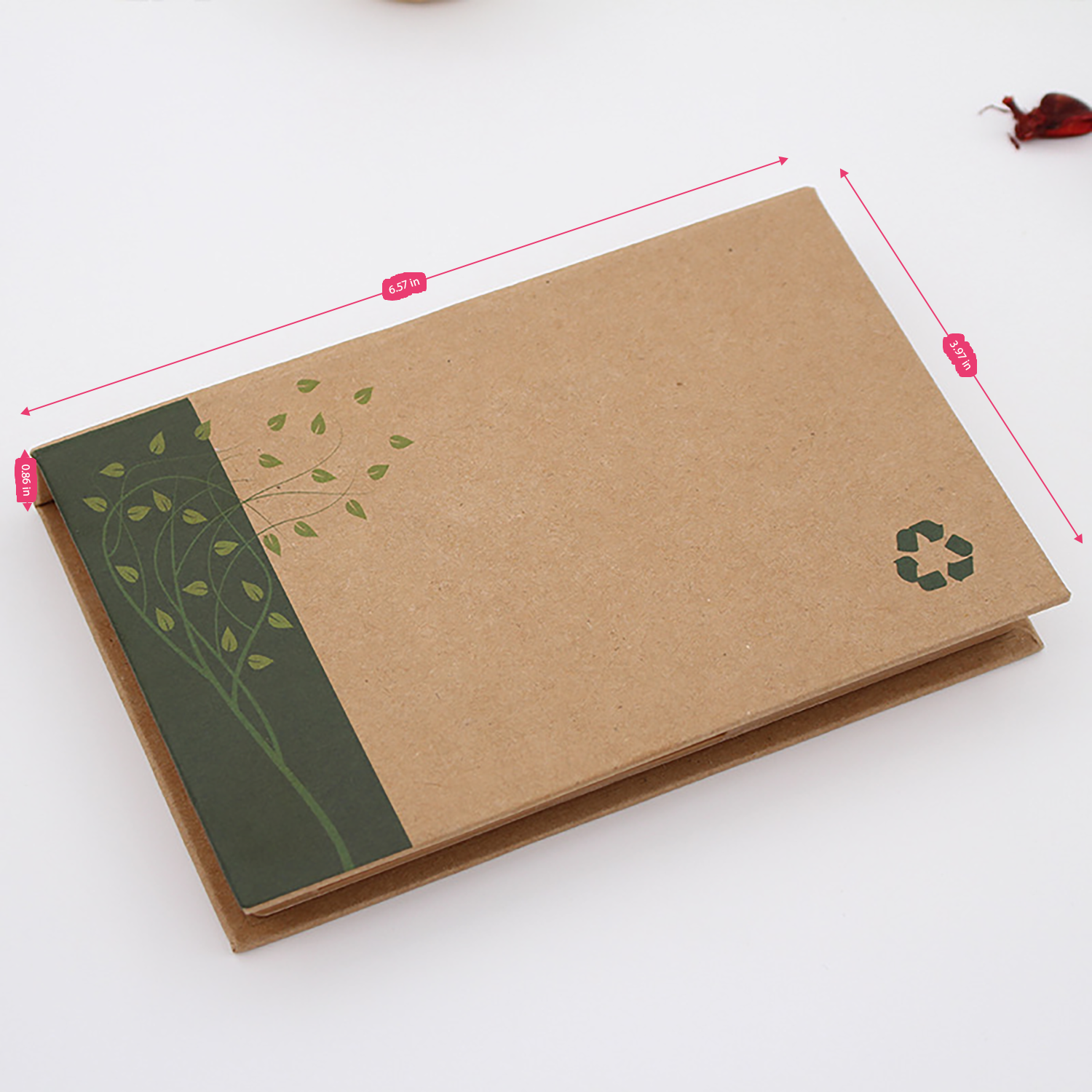 Durable Luxury Memo Case Creative Sticky Notes Paper Set 4