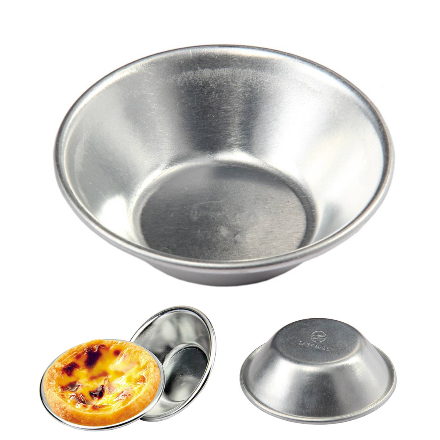 Aluminum Egg Tart Mold 2