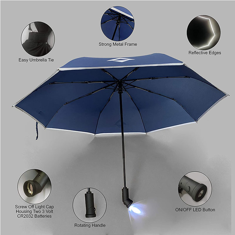 Automatic Umbrella with LED Light 3