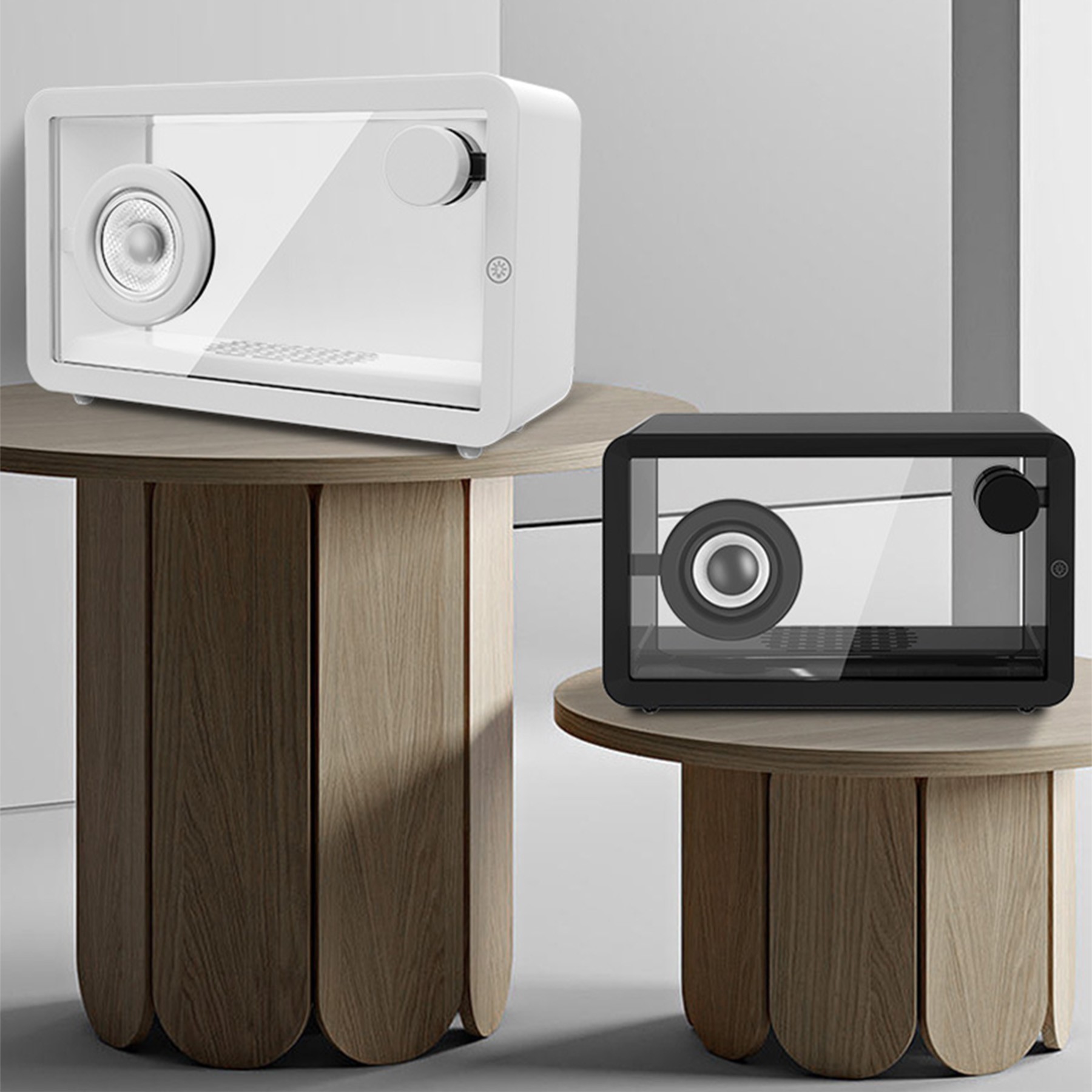 Minimalist Transparent Bluetooth Speaker 3