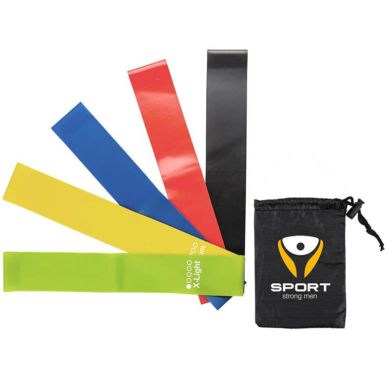 Yoga Resistance Bands with Pouch 1