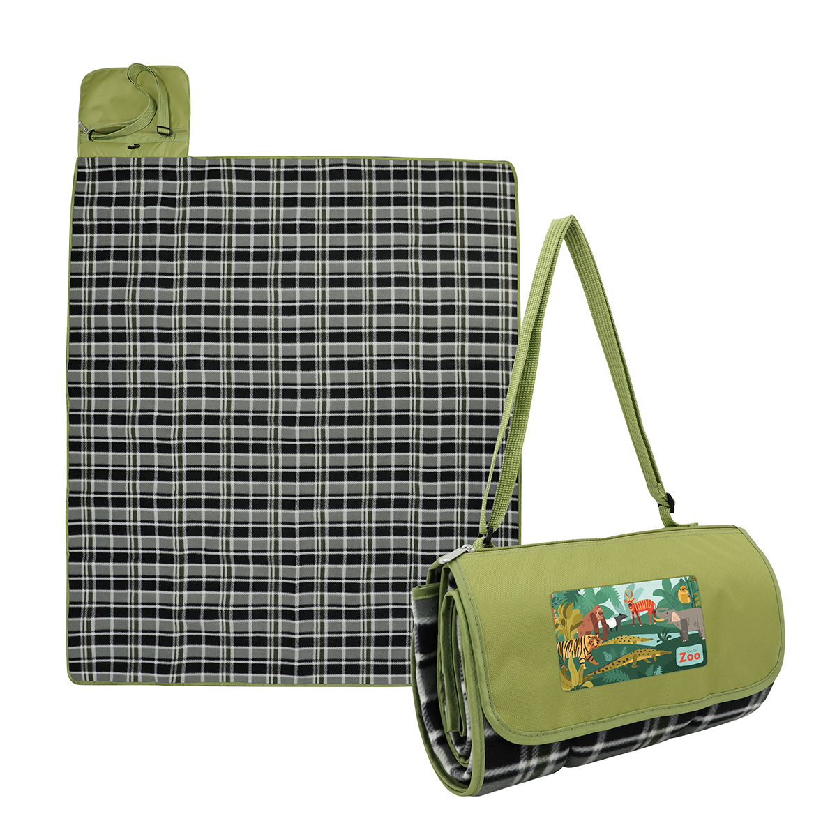 Premium Barrel Fleece Picnic Blanket 3