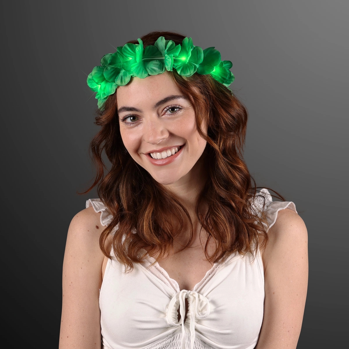 LED Value Flower Crowns, Lei Headband 8