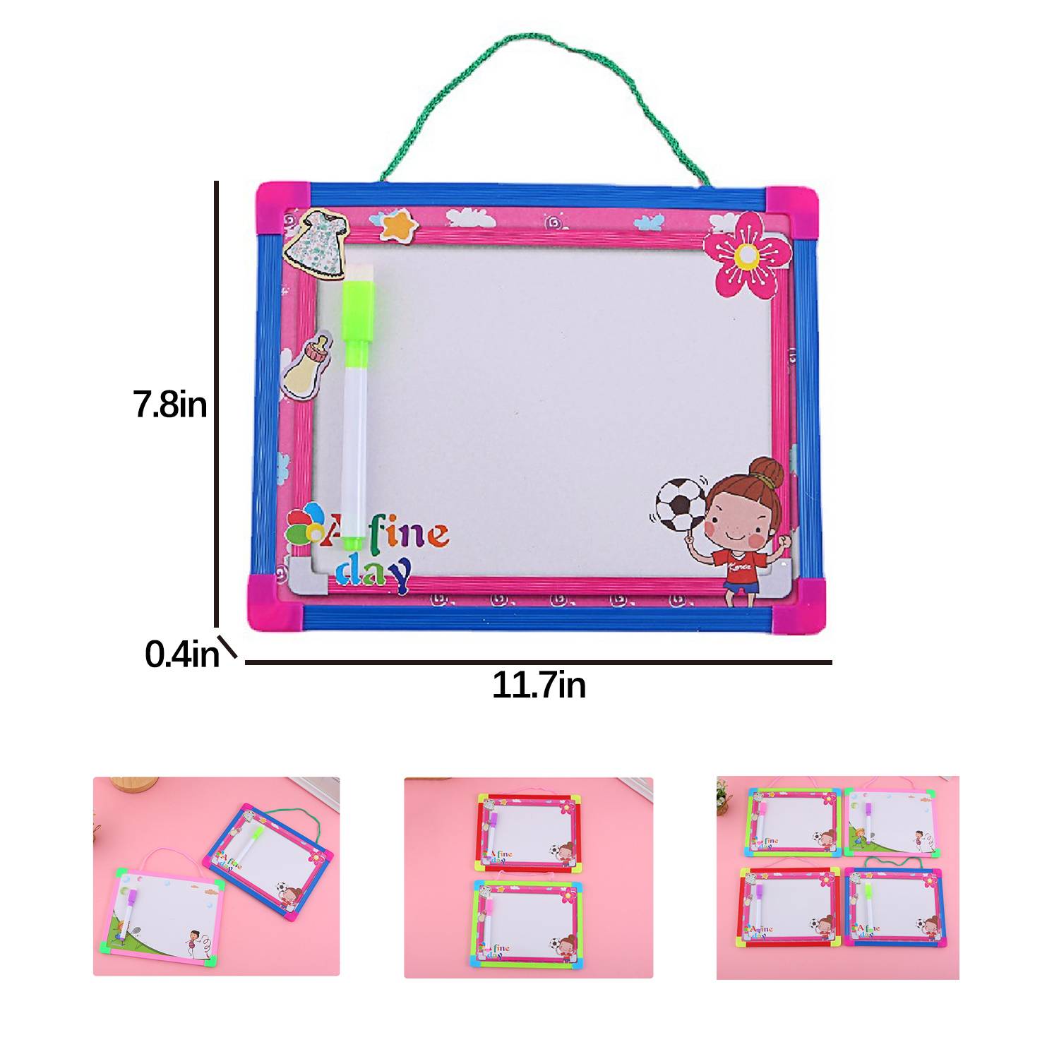Customized Plastic children's border clipboard 2