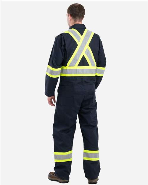 Men's Safety Striped Unlined Coverall - HVC250 6