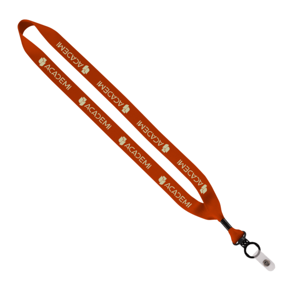 3/4" Polyester Lanyard with O-Ring 230