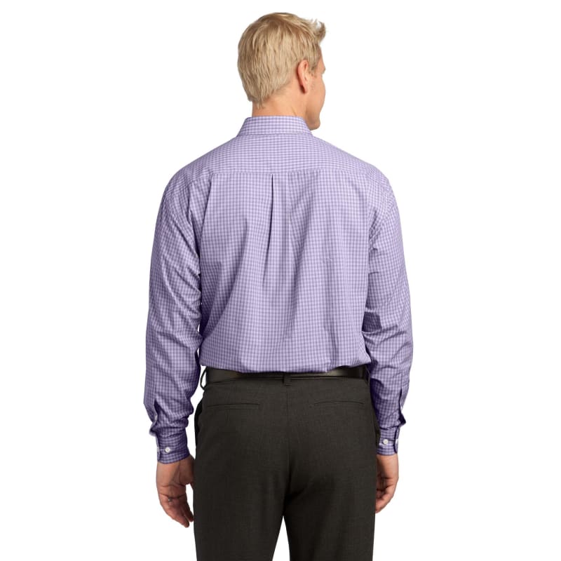 Port Authority Plaid Pattern Easy Care Shirt. 25