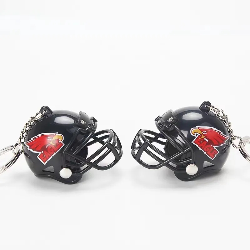 Mini Football Helmet Keychain 4