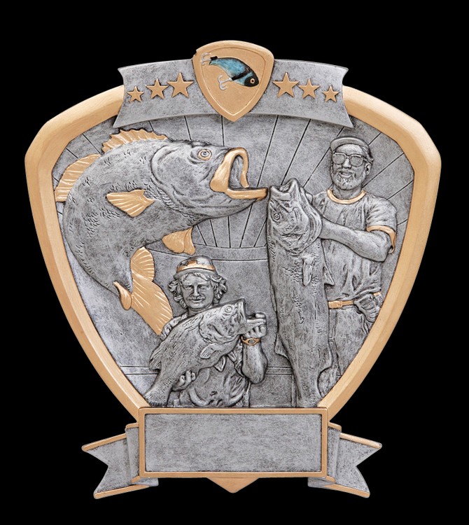 Bass Fishing Signature Shield Series Award 1