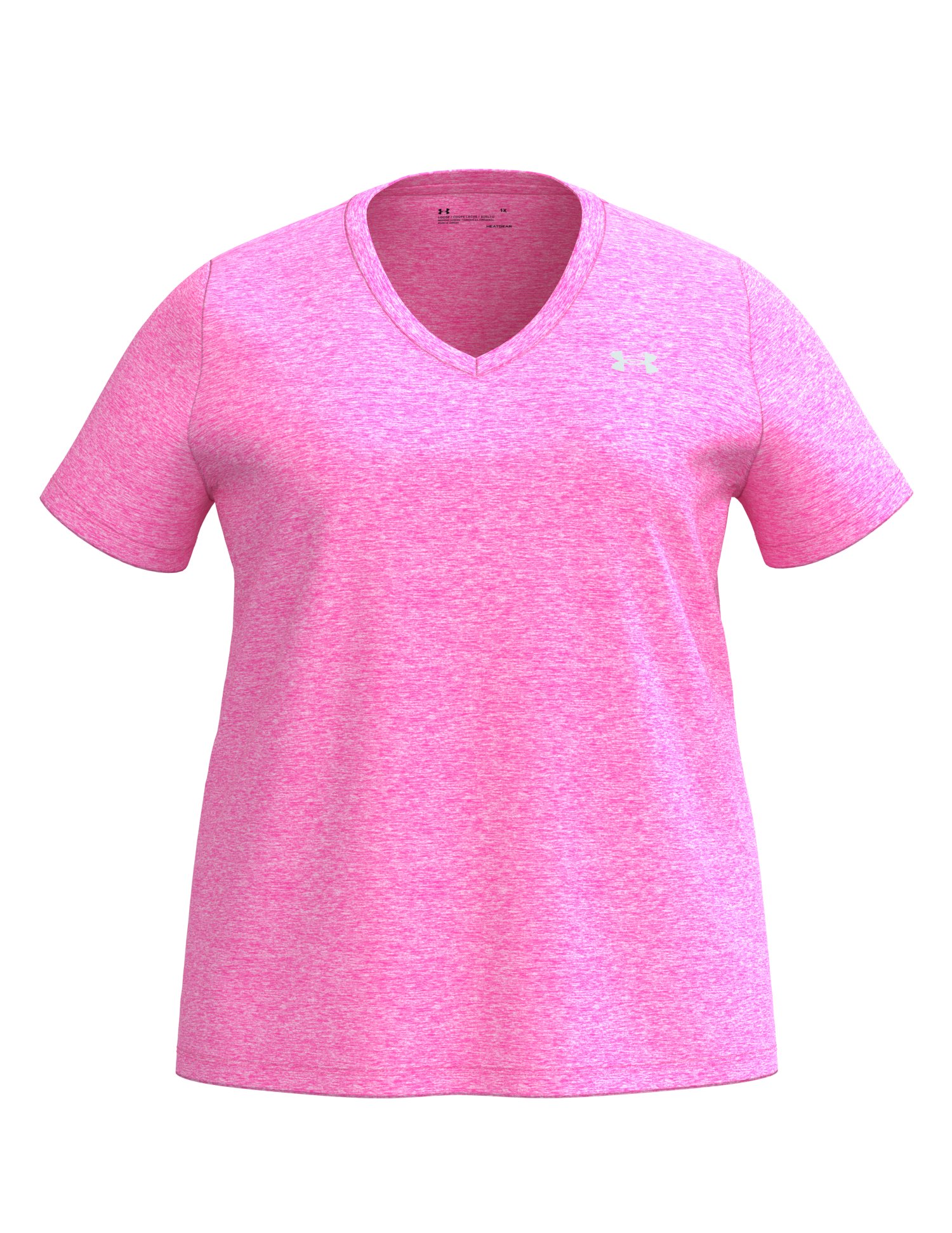 UA Tech Twist Women's V-Neck Short Sleeve 29