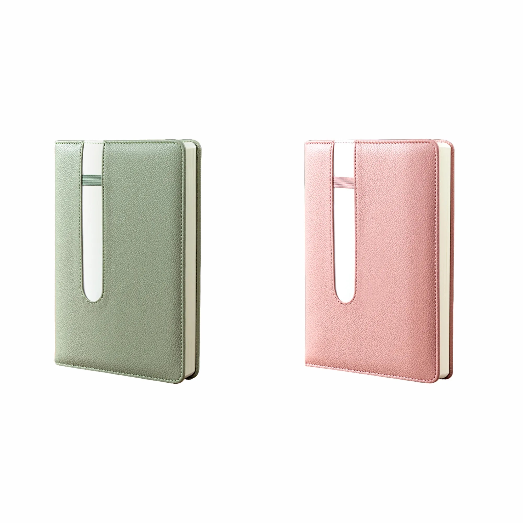 Skin-Feel Business Minimalist A5 Leather Notebook 4