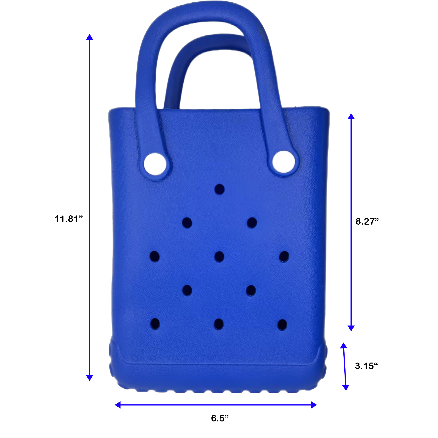 Women's Mini Rubber Beach Bag 3