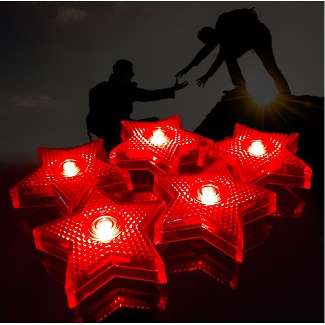 Star Shape bike bicycle reflectors Rear Light 2