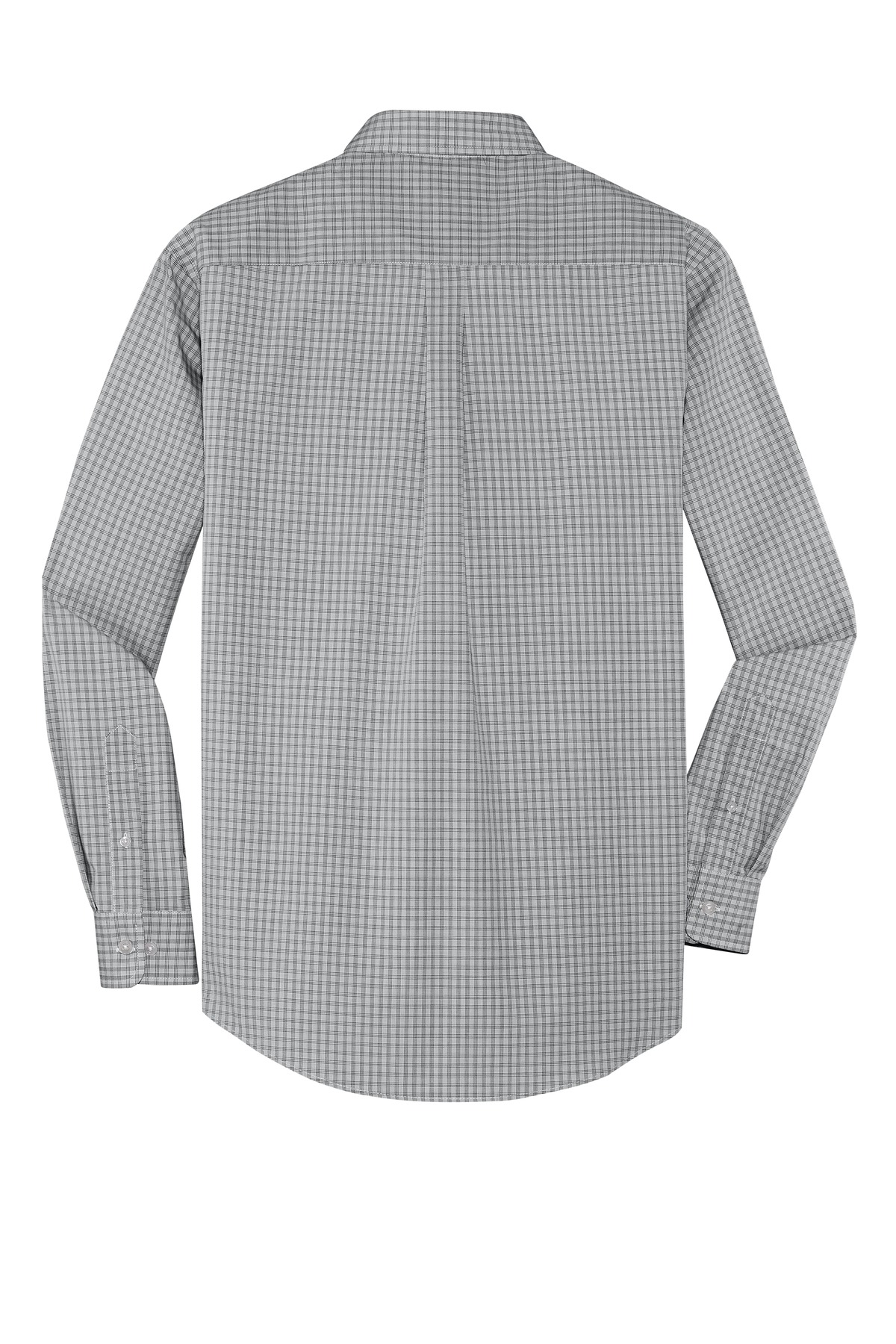 Plaid Pattern Easy Care Shirt