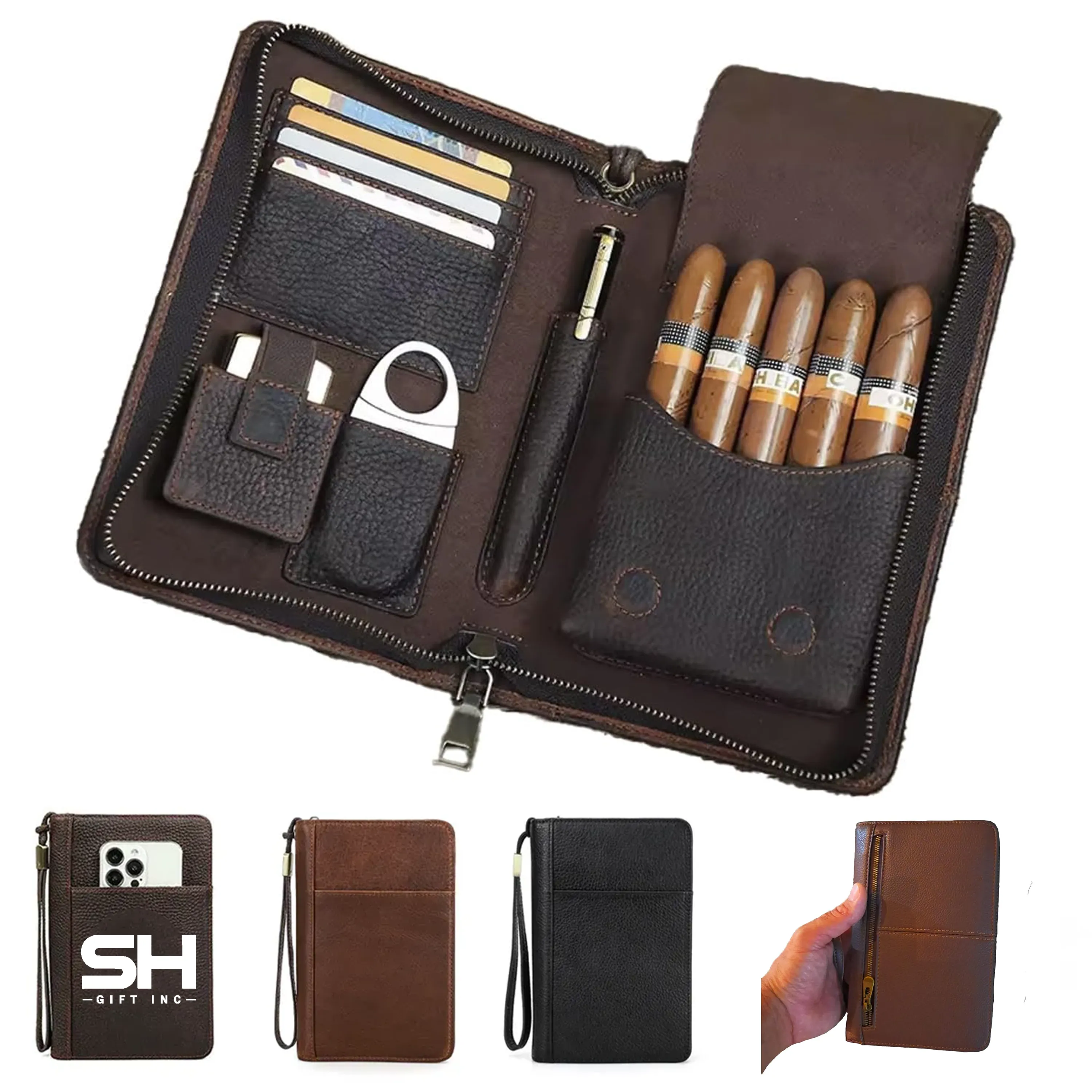 Travel Cigar Humidor Case 5