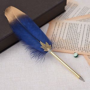 Pure Color Feather Pen 14