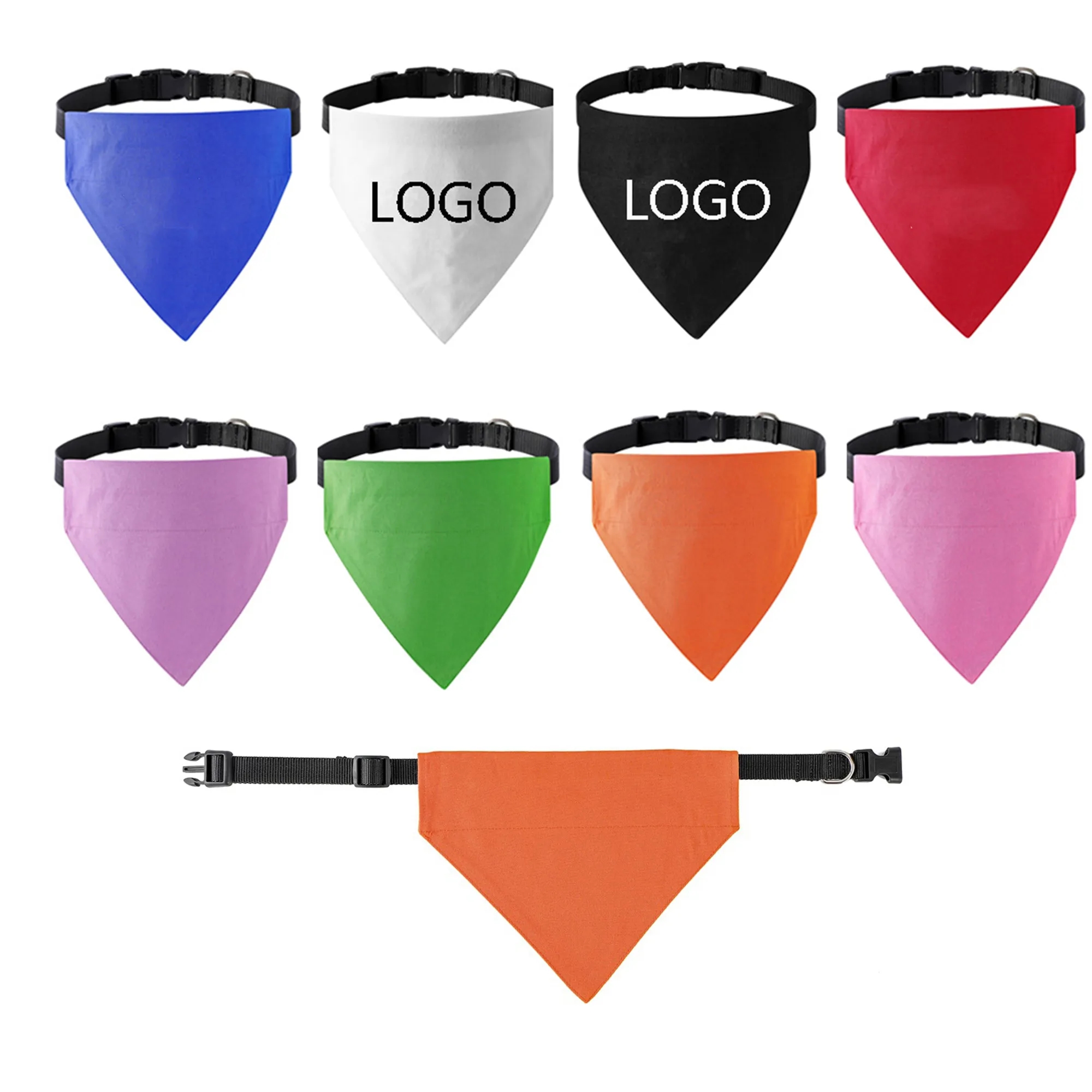 Dog Triangle Towel With Collar 3