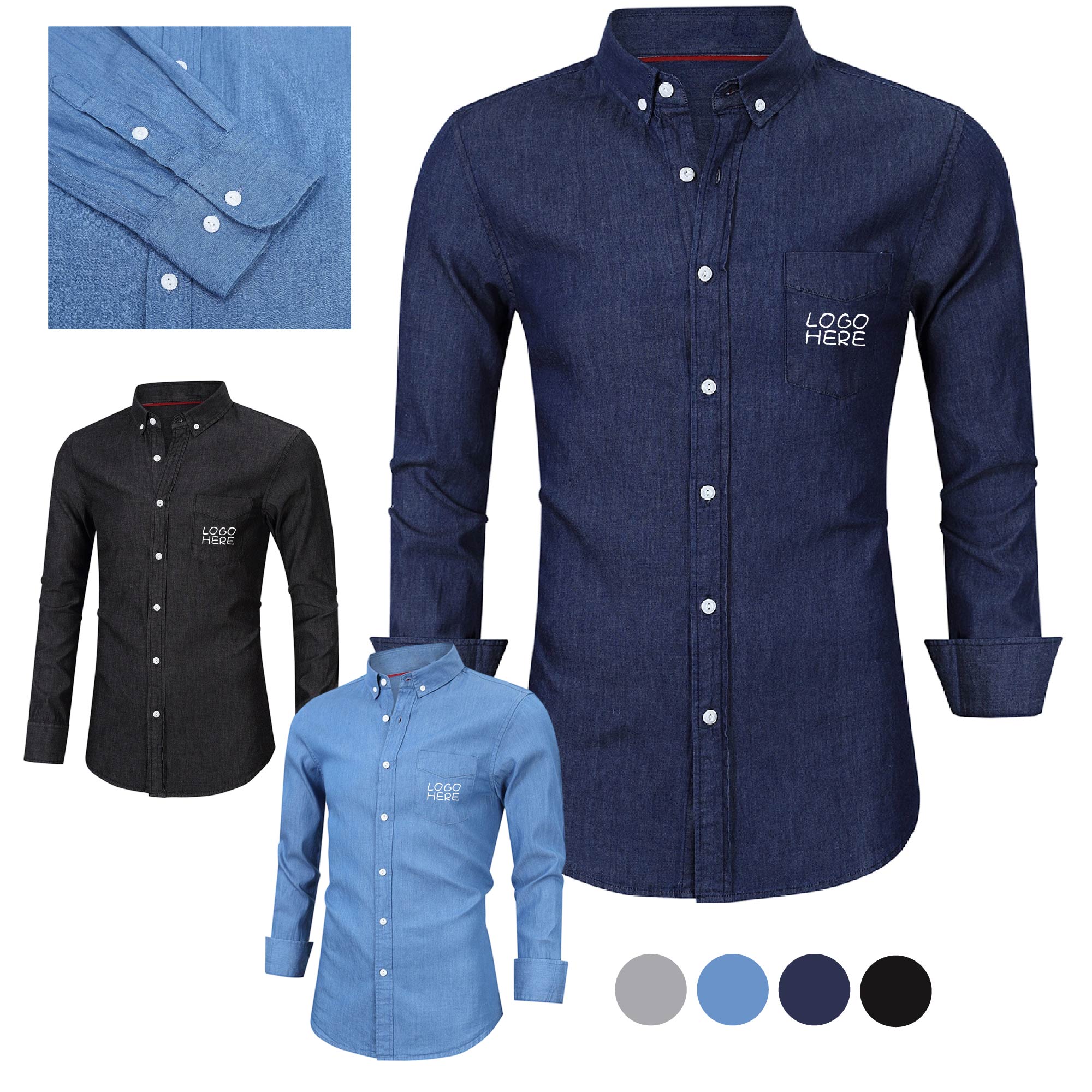 Business Formal Stretch Shirt 1