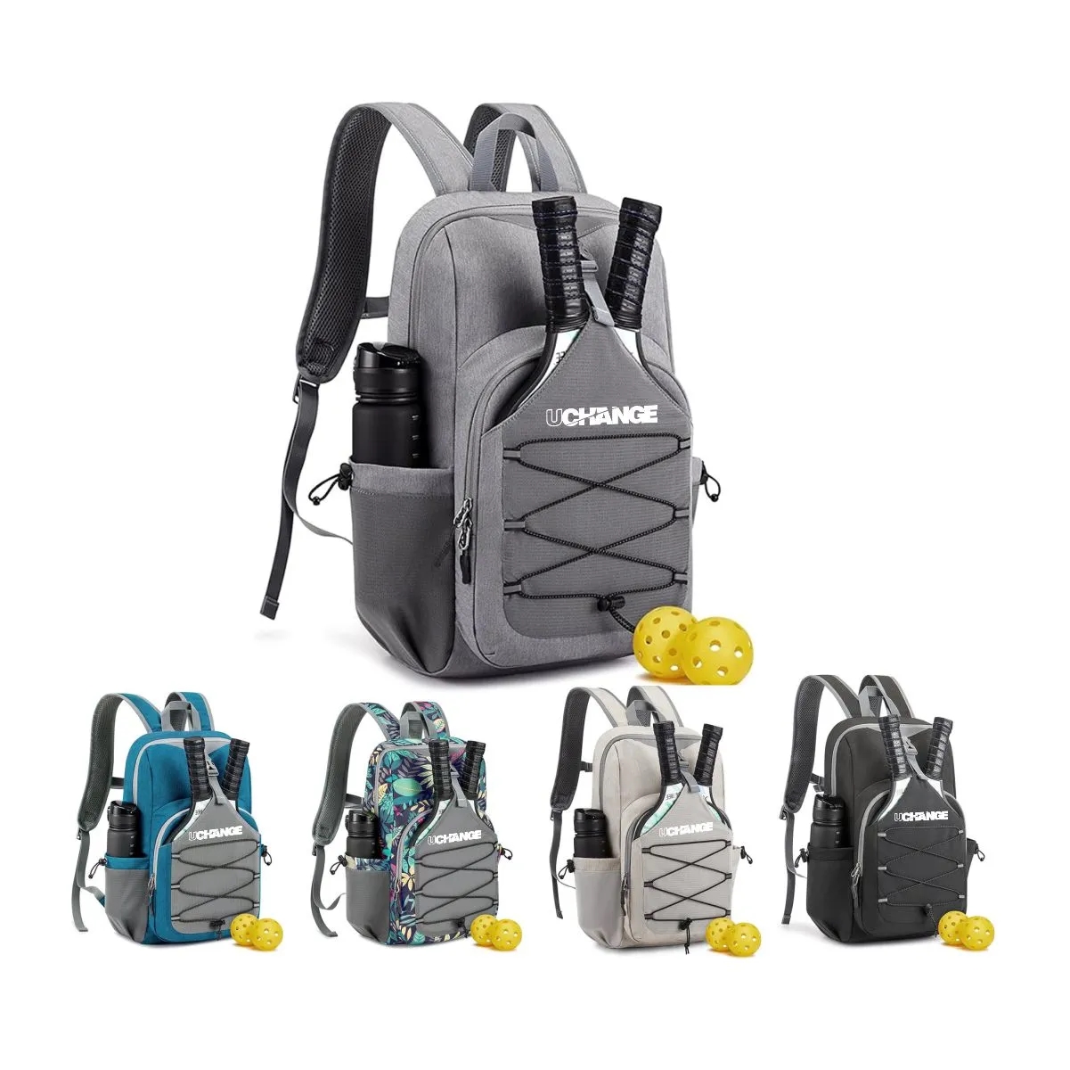 Pickleball Backpack With Paddle Holder And Ball Storage 3