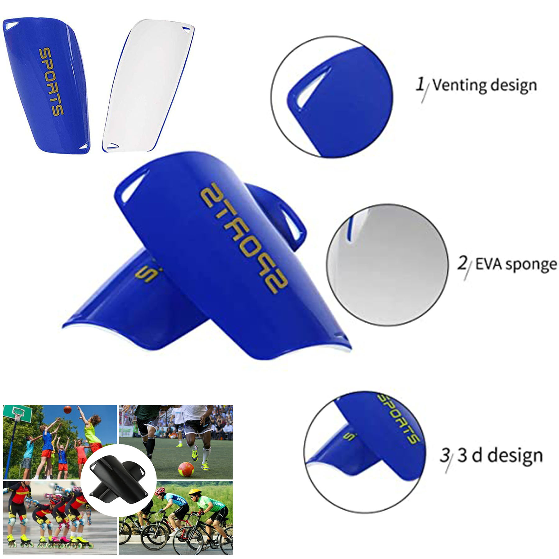 Soccer Shin Guards For Kids Youth 1