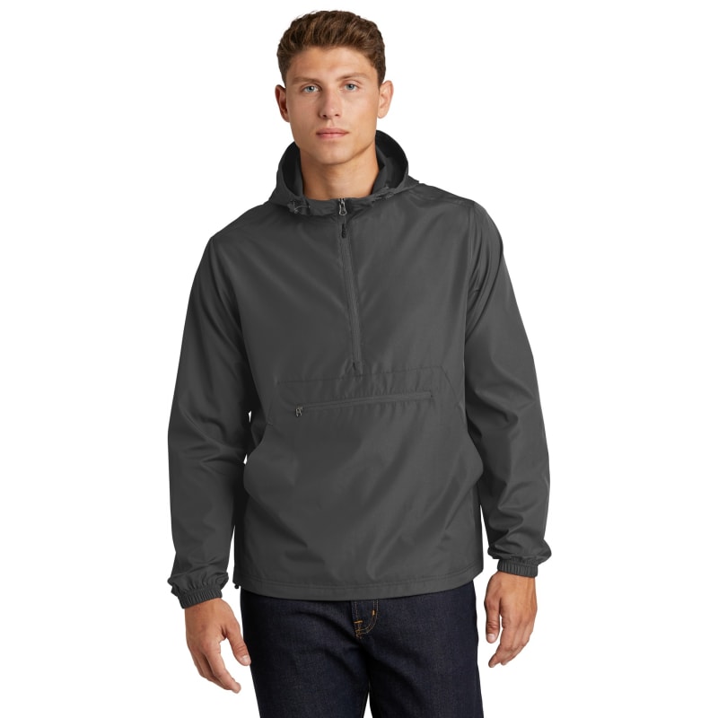 Sport-Tek Packable Anorak. 6