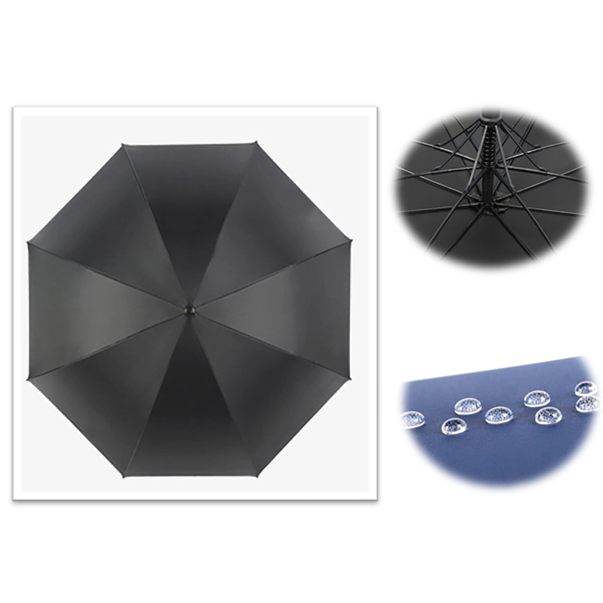 Automatic Open Large Windproof Umbrellas 3