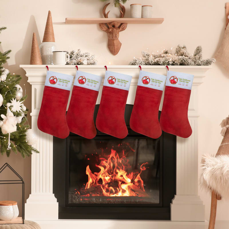 Custom Felt Christmas Stockings 15
