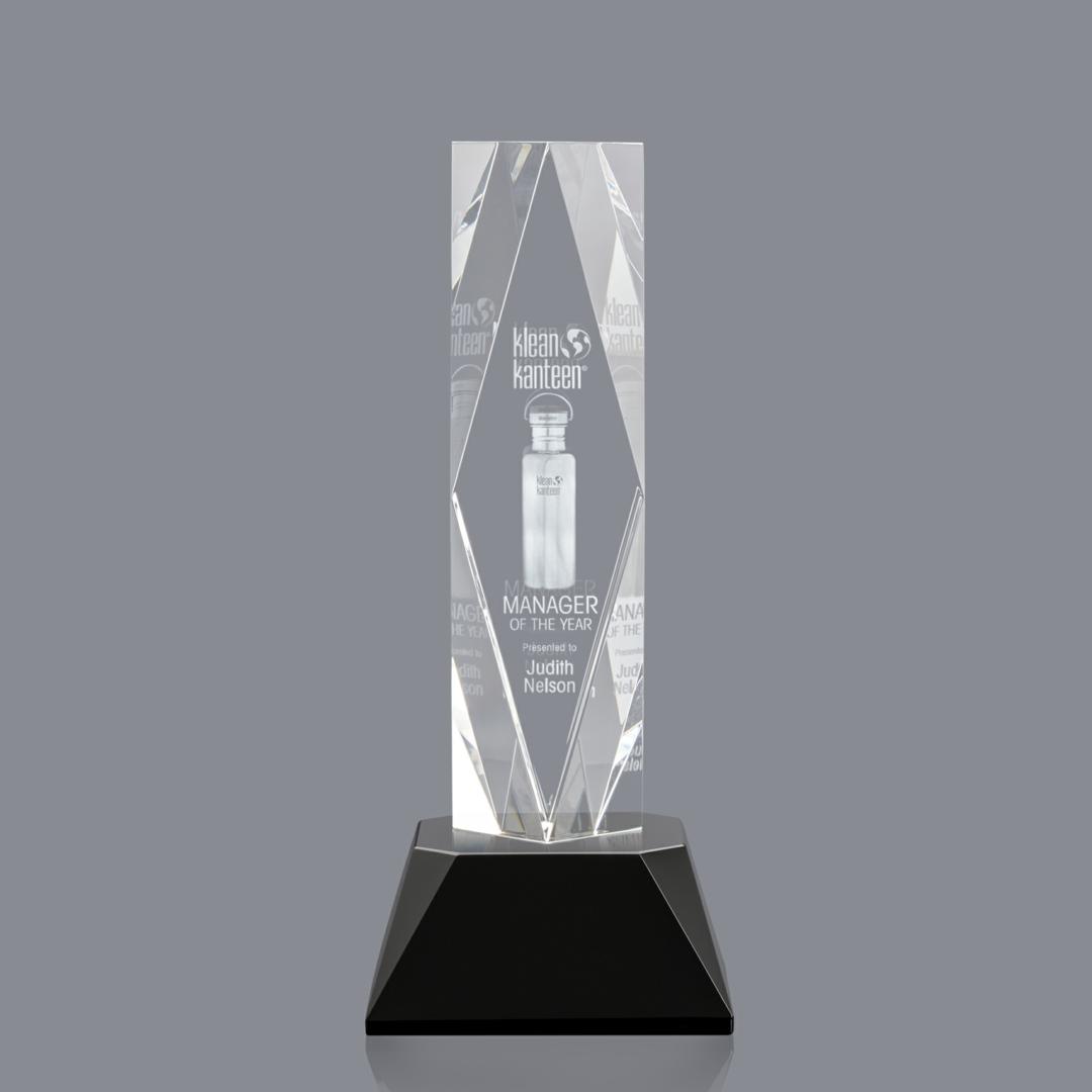President 3D Award on Base - Black 3