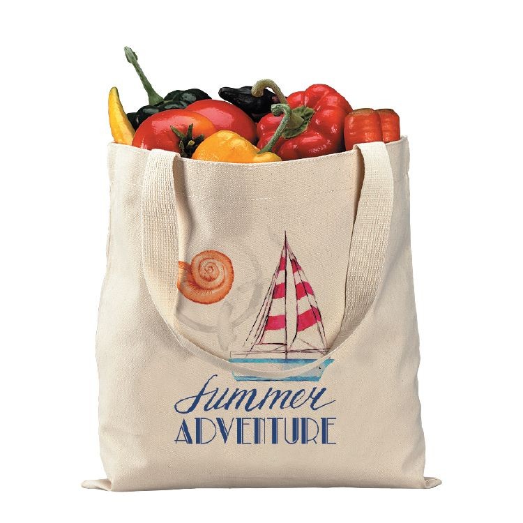 12 oz. Econo Natural Cotton Tote 3