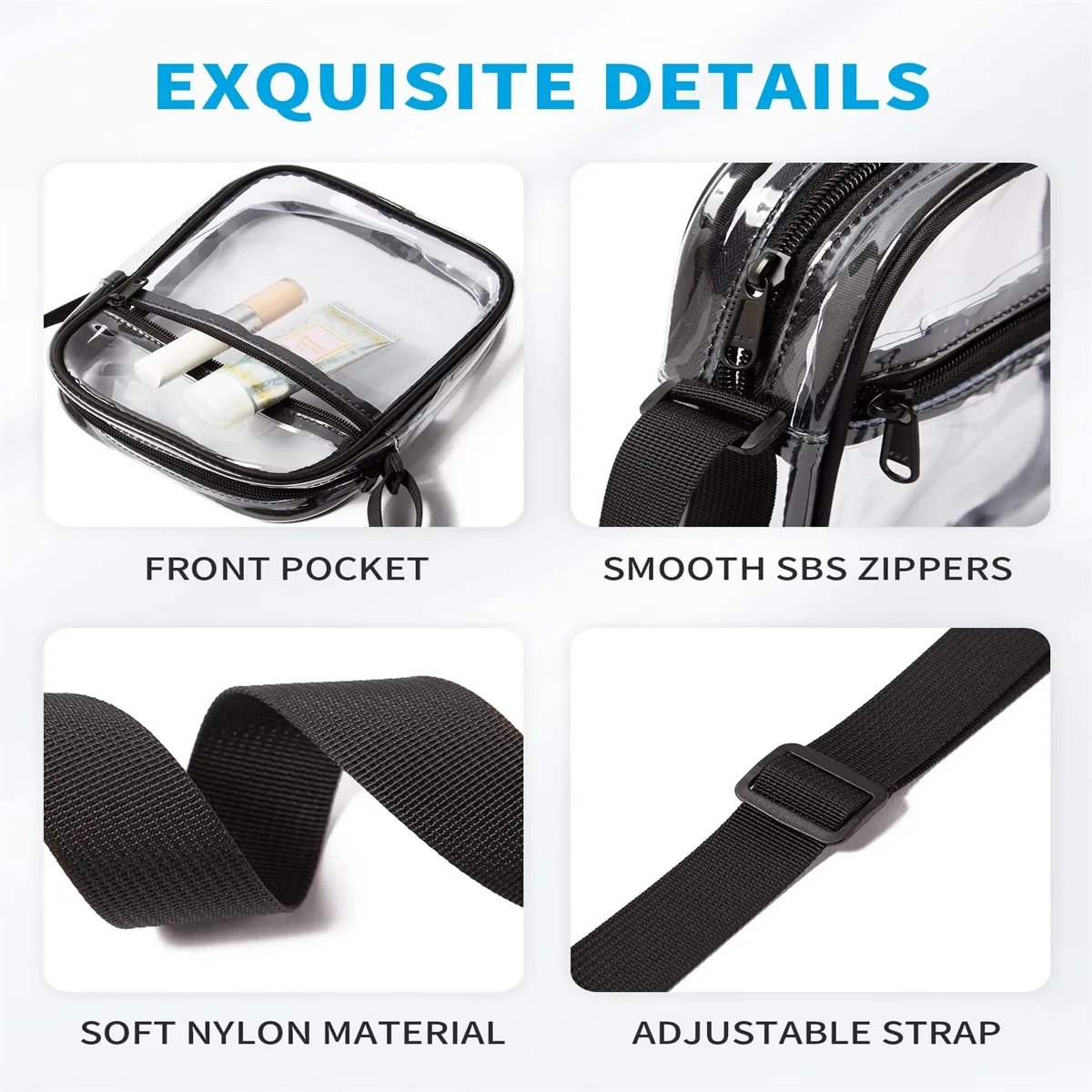 Clear stadium bag 3