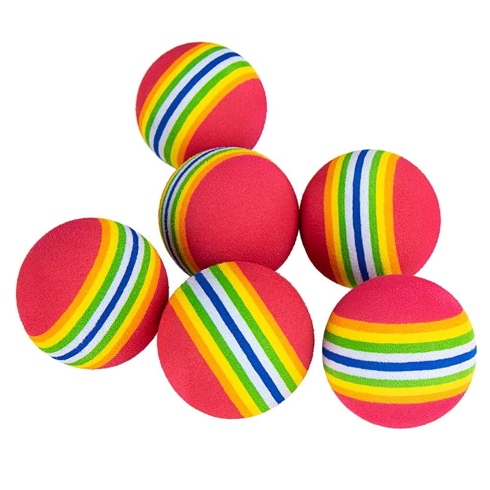EVA Foam Rainbow Golf Balls 5