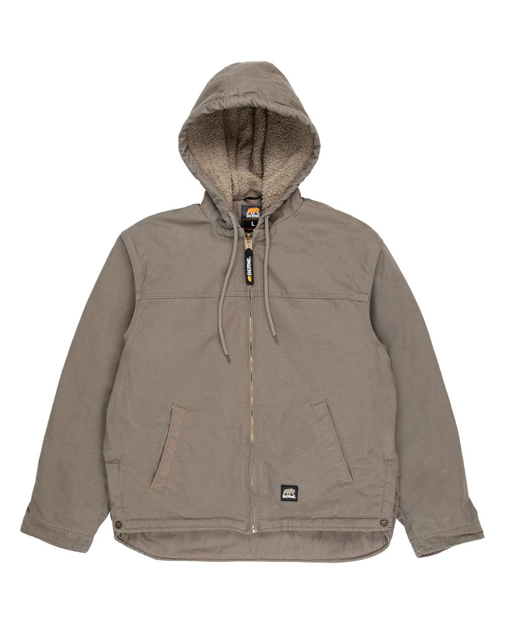 Men's Heartland Washed Duck Hooded Work Coat - HJ626 10