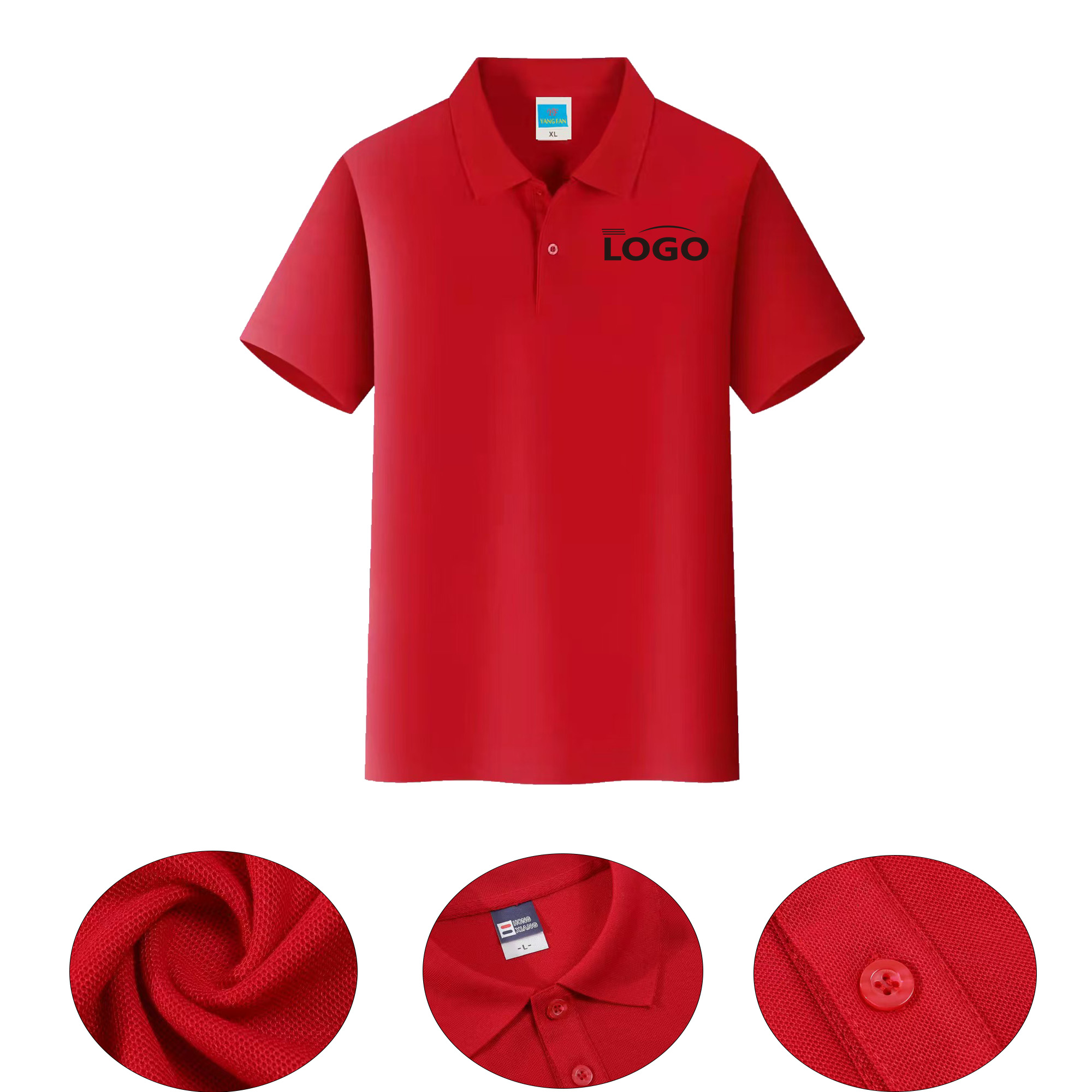 Polo Shirt Short Sleeve Work Shirts 2