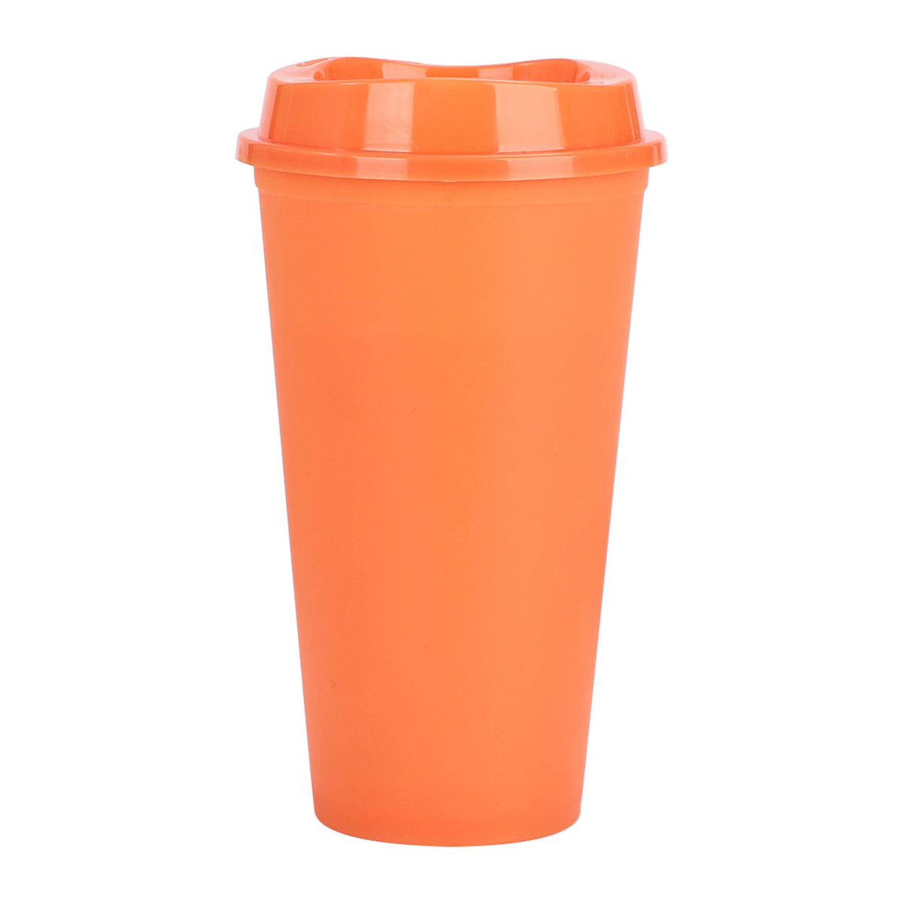 16 Oz. Plastic Coffee Cup With Lid 14