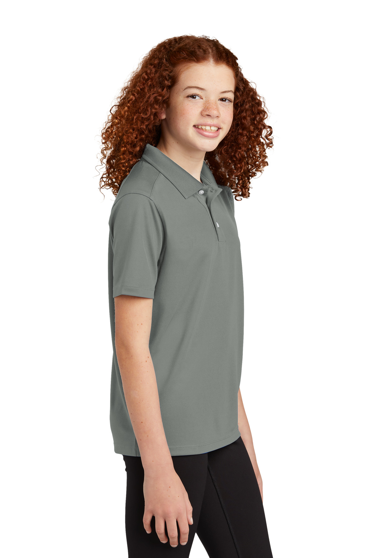 Sport-Tek® Youth UV Micropique Polo 15
