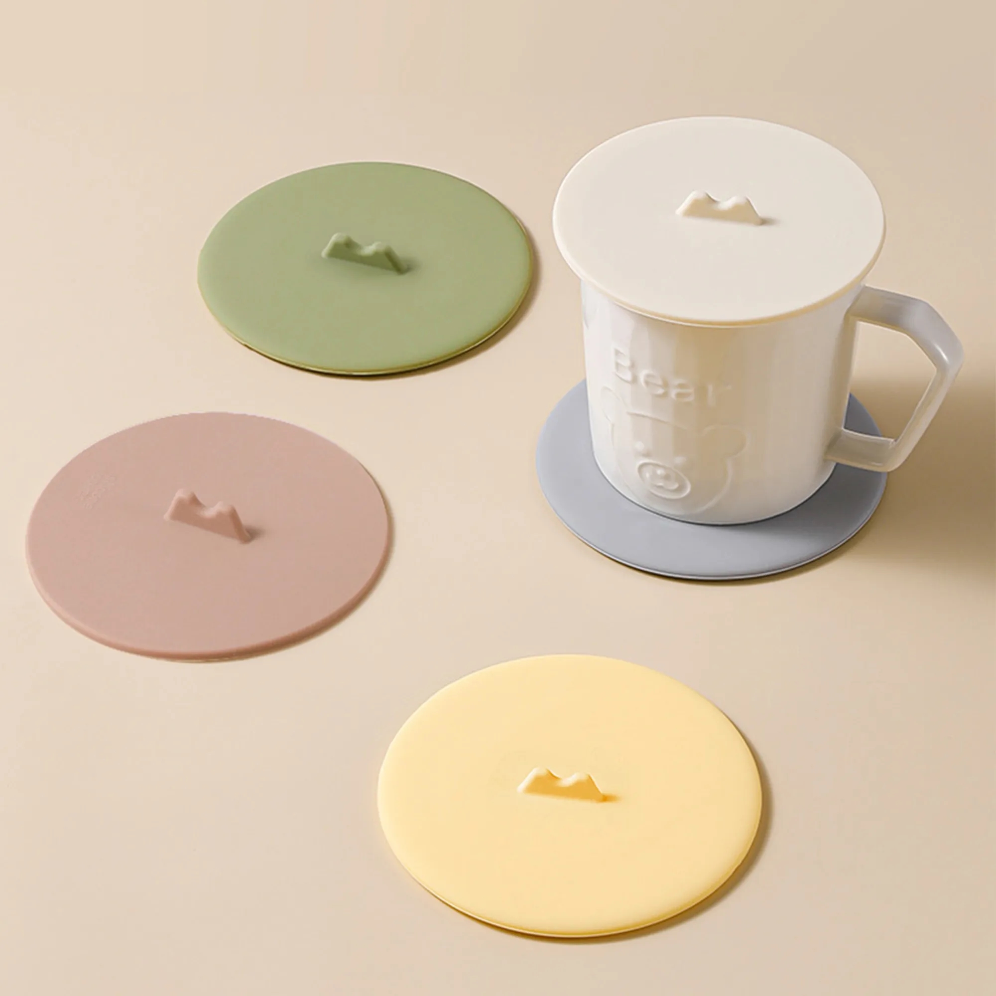 Silicone Dust Proof Cup Lid 3