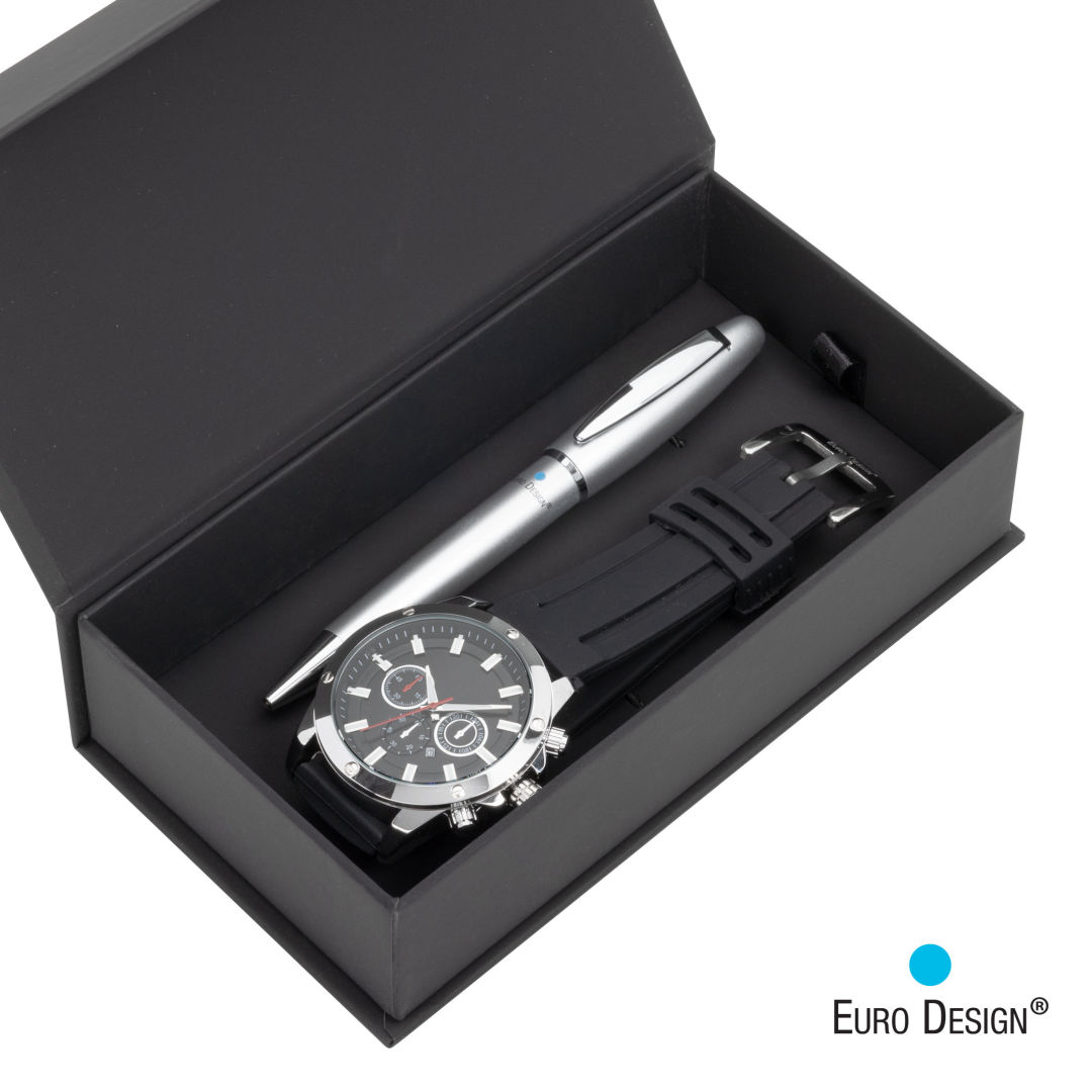 Euro Design® Bernau Watch/Pen Set 6