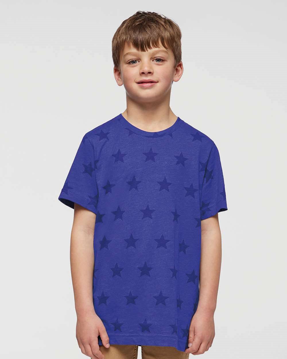 Youth Star Print Tee - 2229 29