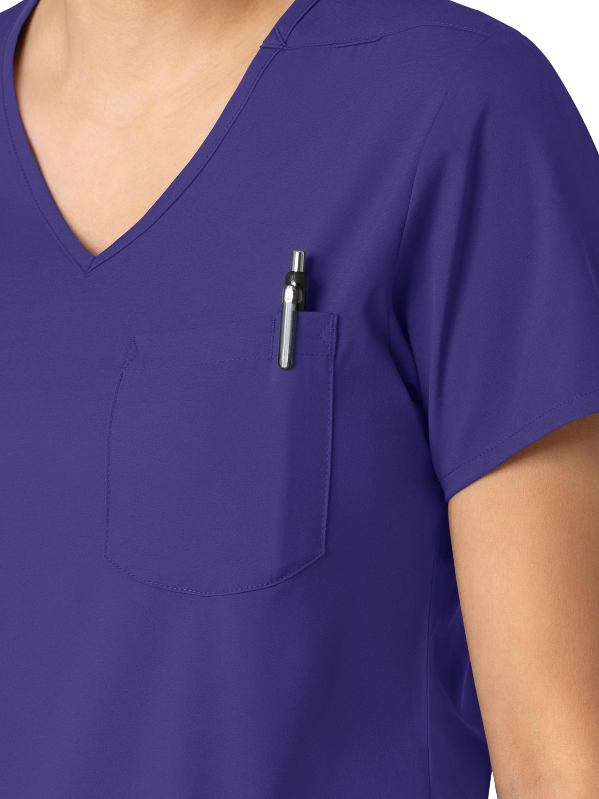 Wink - Boundless - Women's Two-Pocket Tuck-In V-Neck Top 45